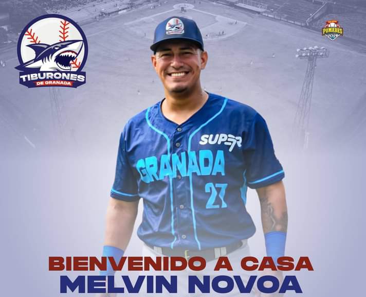 Tiburones anuncian el regreso de Melvin Novoa