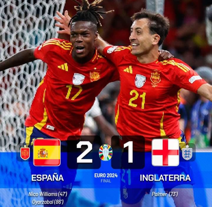 España es campeón de la Eurocopa de Fútbol