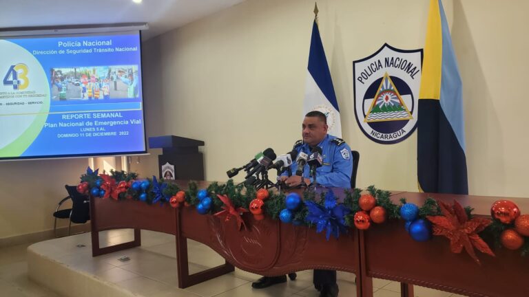 Policía Nacional reporta 733 accidentes de tránsito