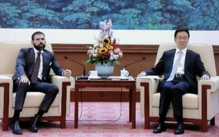 Delegación de Nicaragua en encuentros con Altas Autoridades de la República Popular China