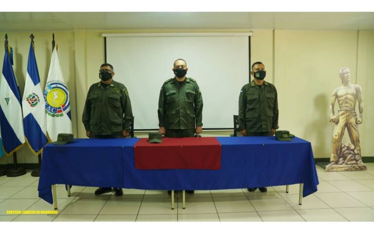 Ejército en clausura del Curso para la Gestión de Proyectos en Materia Ambiental
