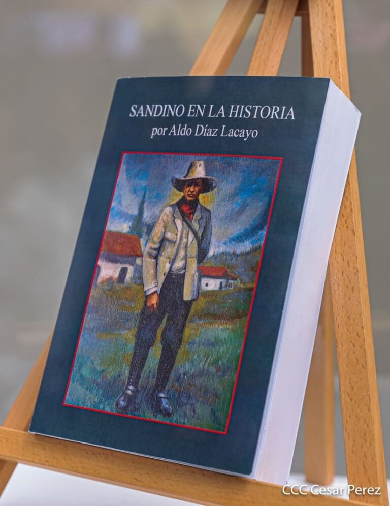 Presentan libro “Sandino en la Historia”, en homenaje al historiador Aldo Díaz Lacayo