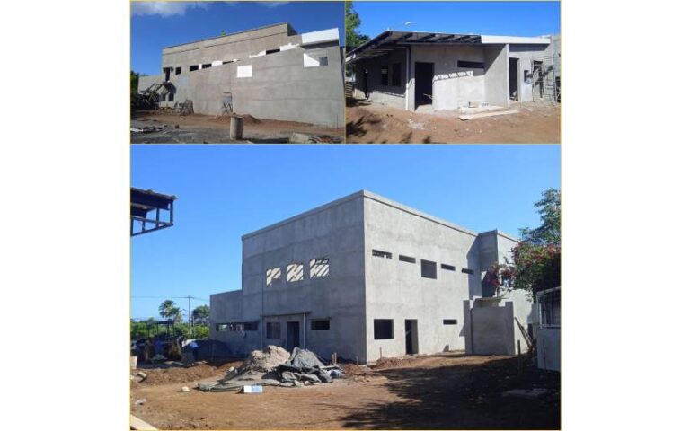 ENACAL avanza en la construcción del Centro de Atención a Familias en Managua