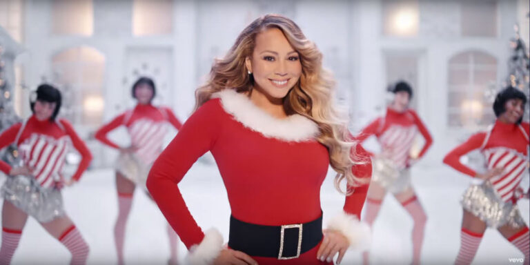 Mariah Carey se descongela para navidad