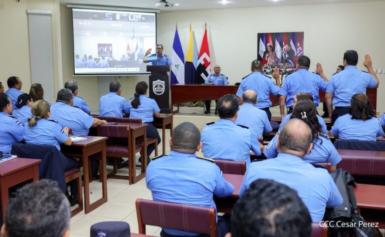 Policía Nacional realiza cambios en su estructura conforme la Ley No. 872.