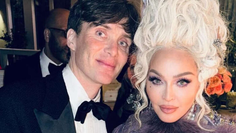 Madonna conoce a su actor favorito