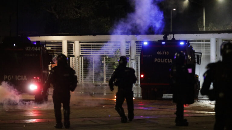 Disidencia de las FARC lanzan granada contra puesto policial