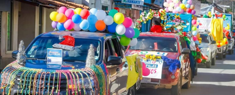 Ocotal recibe el Año Nuevo 2024 con un colorido carnaval