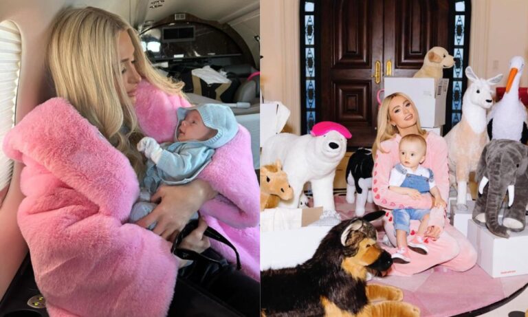 Paris Hilton celebra cumpleaños de su hijo