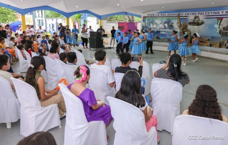 MCLR celebra a la Niñez de distintos sectores de Managua