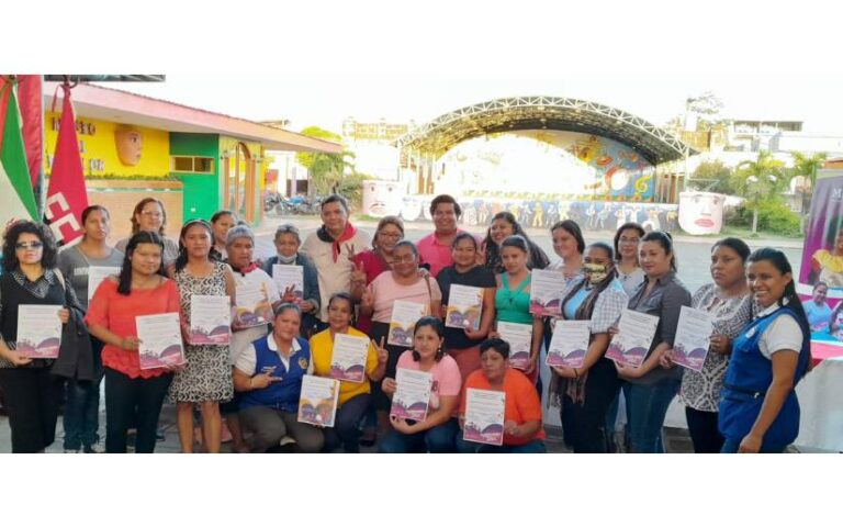 Reconocen protagonismo de las Mujeres como promotoras de derechos