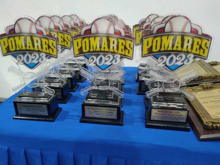 Premian a deportistas desatacados del Campeonato Germán Pomares Ordóñez 2023