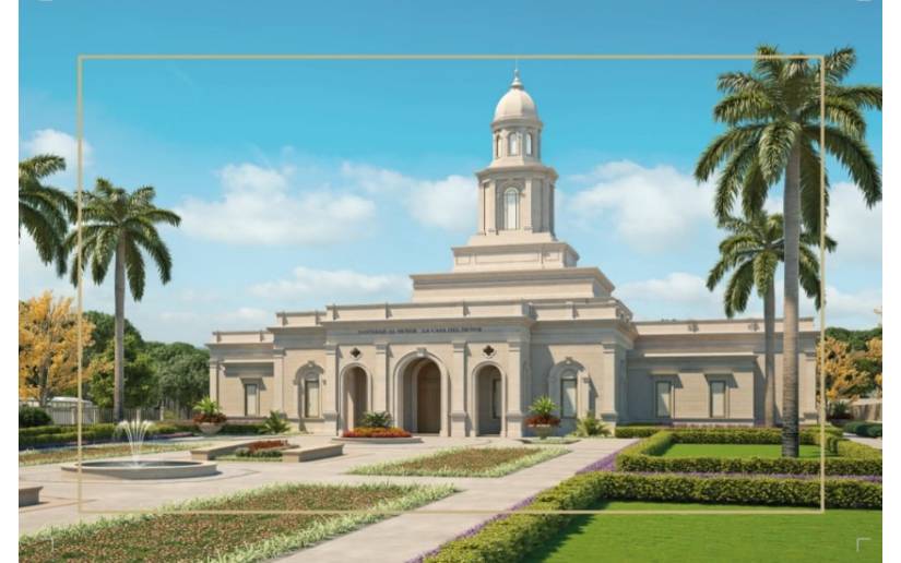 Posterior al Acto Religioso se procedió a realizar el Movimiento de tierra donde se construirá el Templo.
