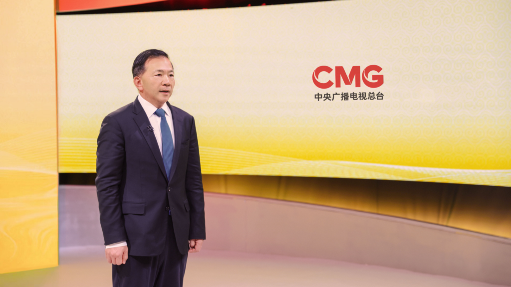 Presidente del Grupo de Medios de China, Shen Haixiong
