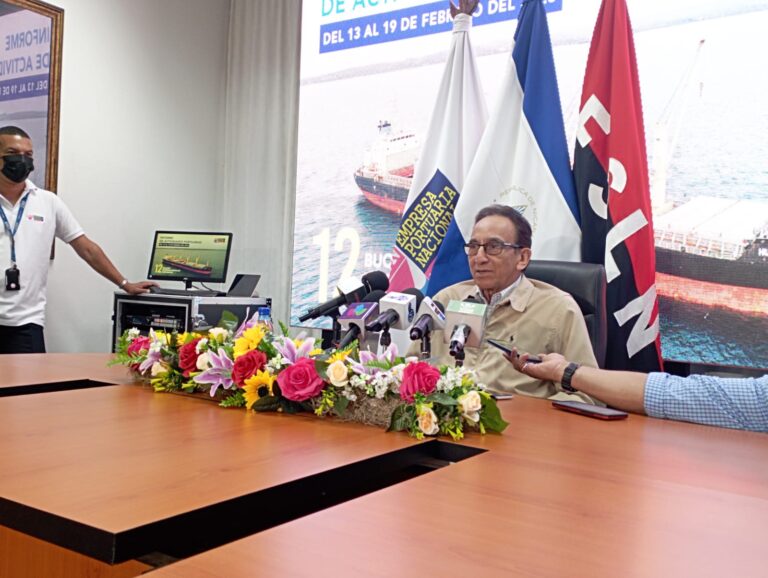 Puertos de Nicaragua atienden 120 mil toneladas de carga de carga