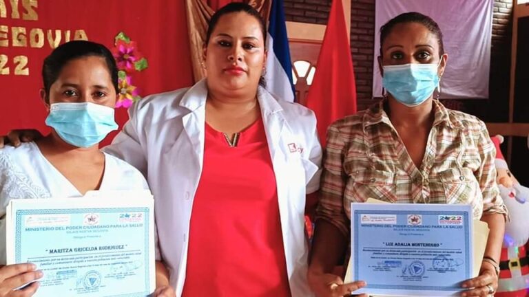 Entregan reconocimientos a&nbsp; trabajadores y brigadistas destacados de Nueva Segovia