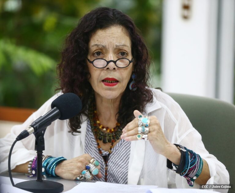 Murillo se refiere a nota de prensa de la PN sobre el obispado de Matagalpa