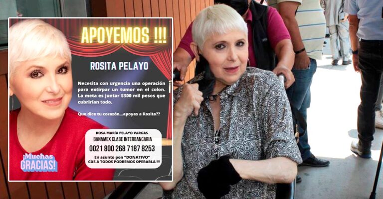 Rosita Pelayo ya dejo su testamento antes de su muerte