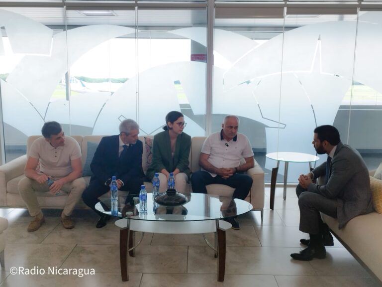 Delegación de Abjasia llega a Nicaragua para participar en la celebración del 44/19