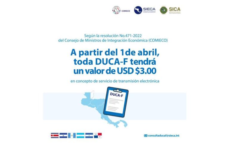 Conozca cuál será el nuevo valor del DUCA-F