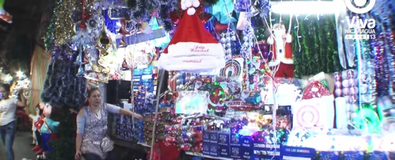 Comerciantes de Masaya ofertan variedad de precios en productos para temporada navideña
