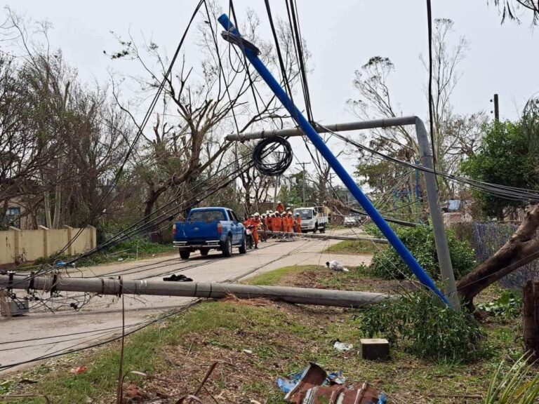 Ciclón Mocha deja 3 fallecidos en Myanmar
