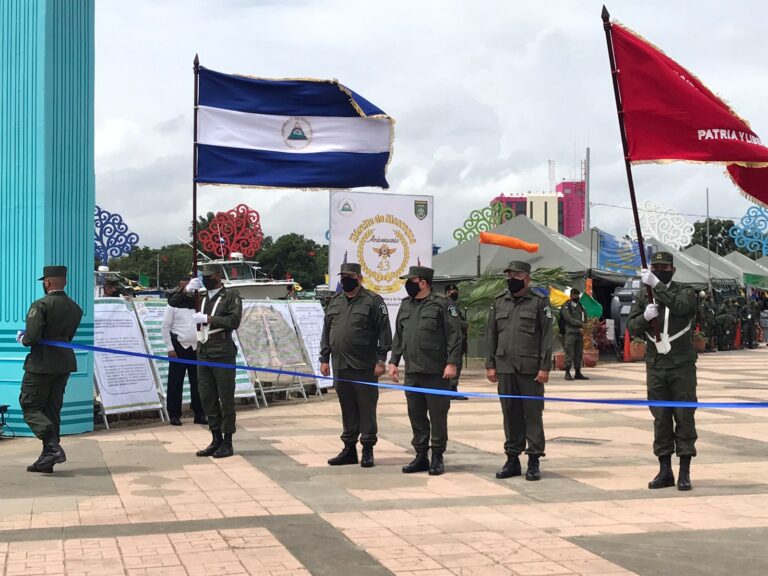 Inauguran  exposición estática del Ejército de Nicaragua