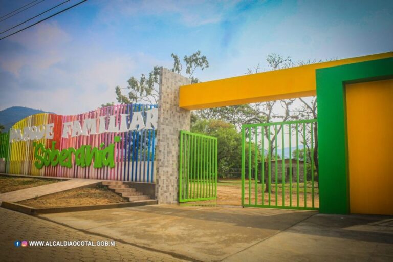Inauguran en Ocotal la primera etapa del Parque Familiar “Soberanía”