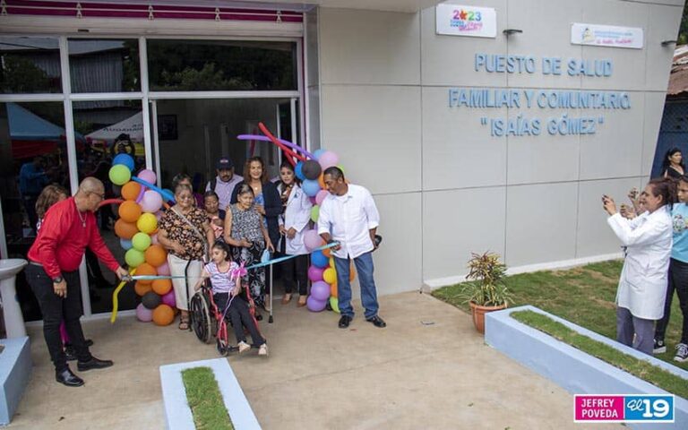 Inauguran puesto de salud en el barrio José Isaías Gómez