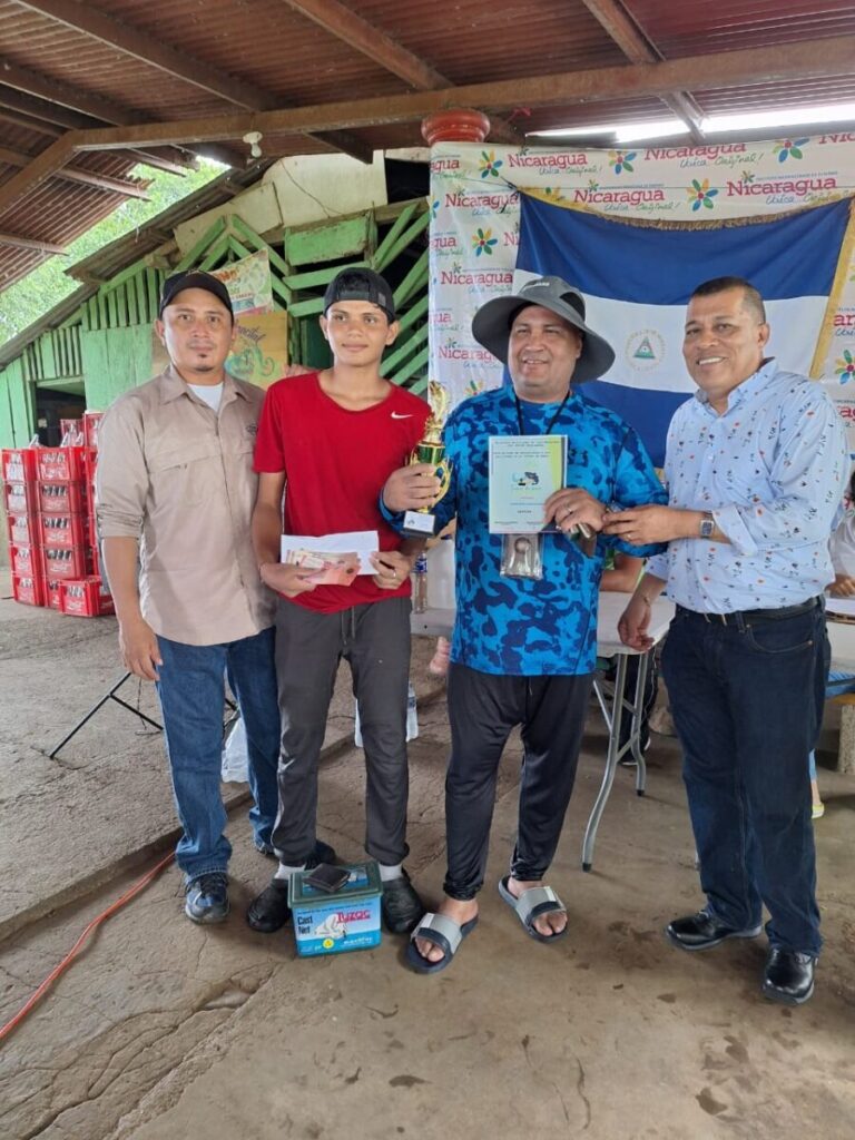 Realizan con éxito sexto torneo de pesca en Acoyapa-Chontales