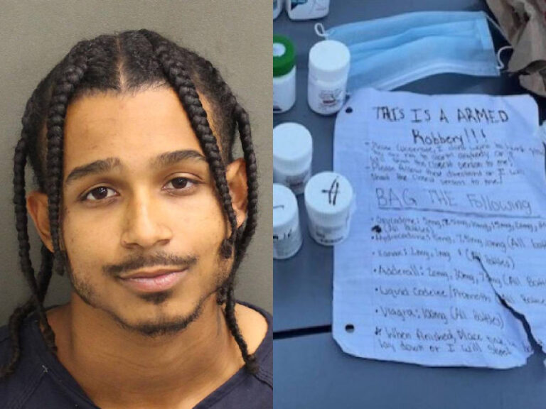 Ladrón se roba todo el inventario de viagra de una farmacia