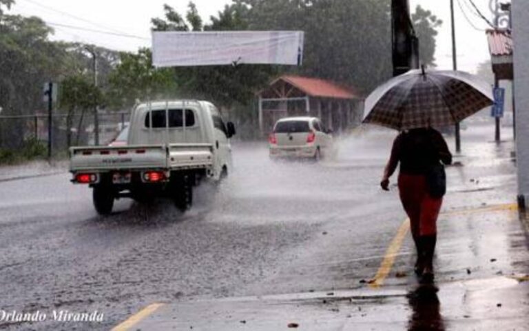 Nicaragua no registra incidencias mayores a causa de lluvias