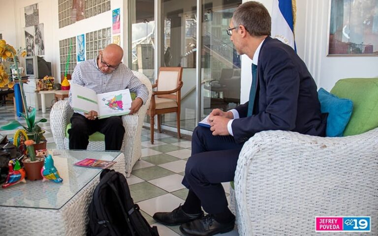 Representante de Unesco se reúne con el Co director del Instituto Nicaragüense de Cultura