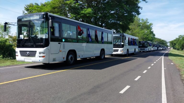 Las 250 unidades de buses chinos serán entregados a las cooperativas esta semana