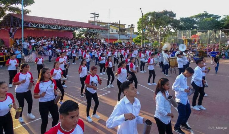 Así se vivió el festival de bandas rítmicas en Catarina