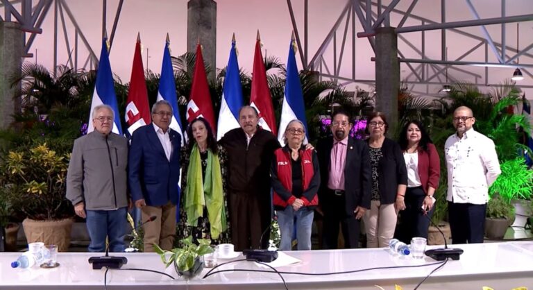 Presidente Daniel Ortega sostiene encuentro con presidente del PARLACEN