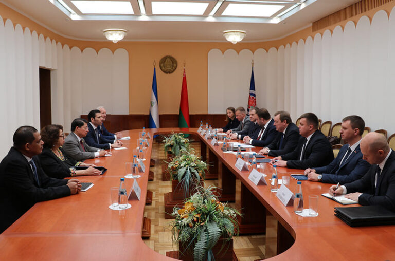 Nicaragua y Belarús fortalecen relaciones bilaterales