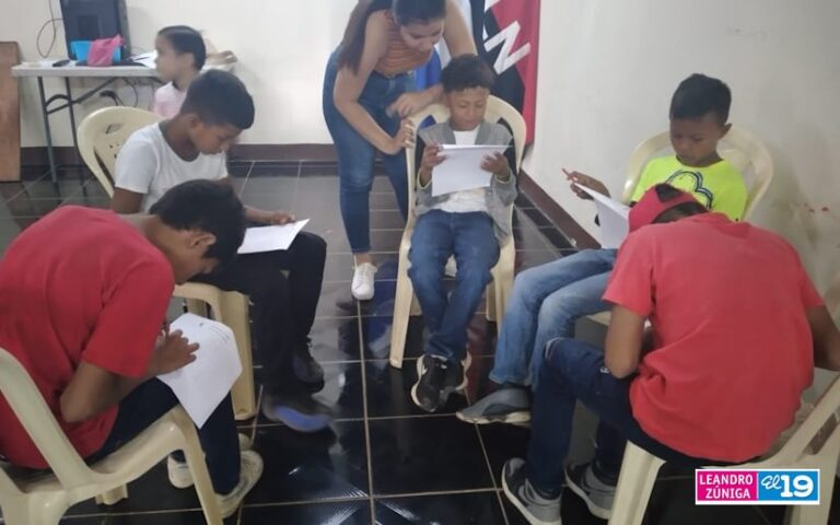 Niños de Managua participan en Taller Ambiental