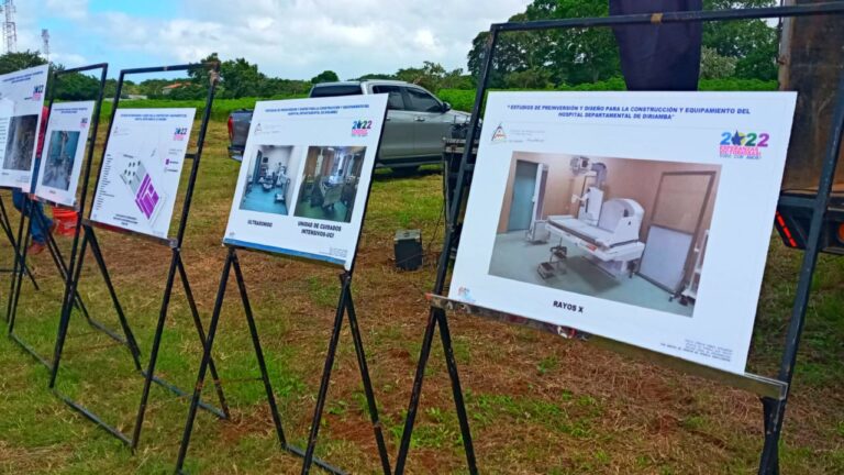 Entregan sitio para estudios de preinversión en Hospital de Carazo