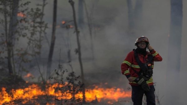 Portugal contabiliza 21 personas lesionadas por incendios forestales