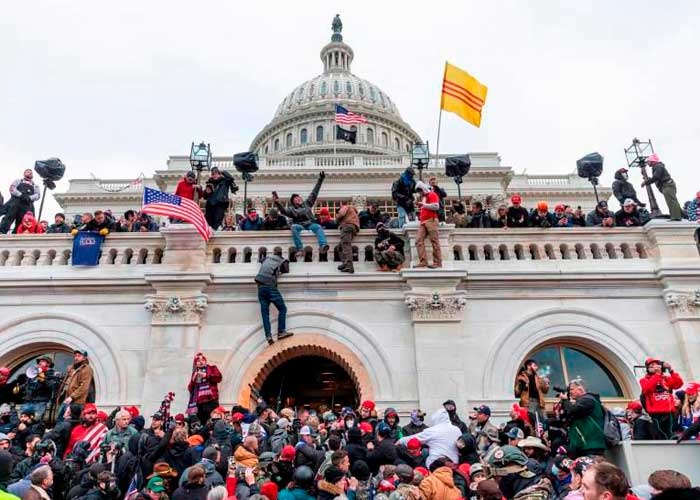 Congreso de EEUU determina que Trump incitó al asalto del Capitolio
