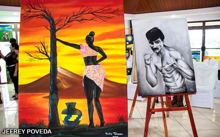 Exhiben arte “Masaya, Artístico, Pintoresco” en el Puerto Salvador Allende