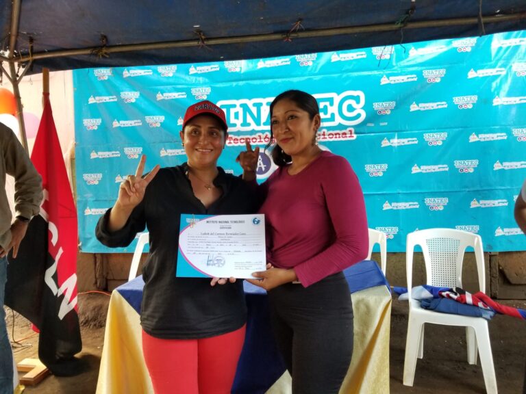 Productores de San Diego en Carazo culmina exitosamente el Curso Técnico de Campo