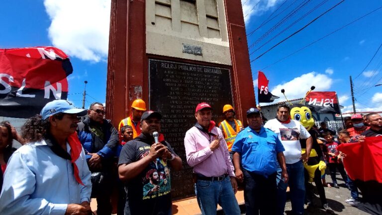 Entregan sitio de inicio de restauración del reloj público de Diriamba