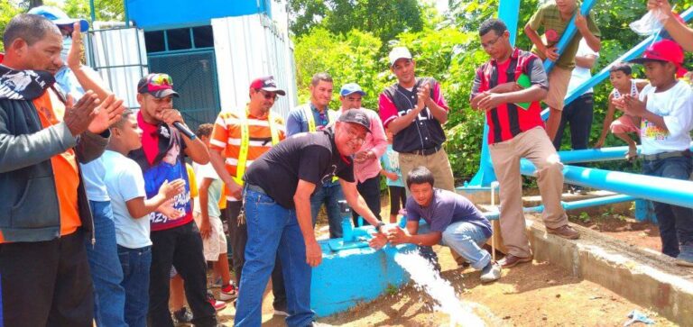 Proyecto de agua potable es inaugurado en Nandaime
