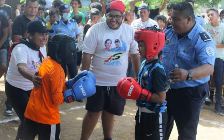 Jornada deportiva en el barrio Jonathan González