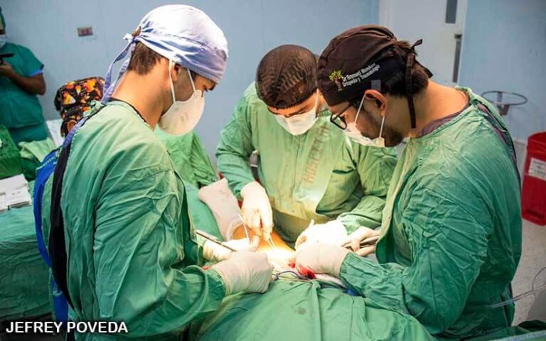 Realizan jornada de cirugía ortopédica en el Manolo Morales