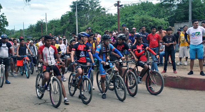 Desarrollan rally ciclístico en Jinotega