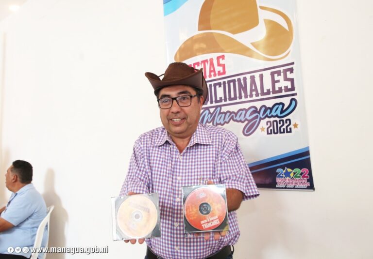 Presenta producción discográfica “Fiestas de Managua”
