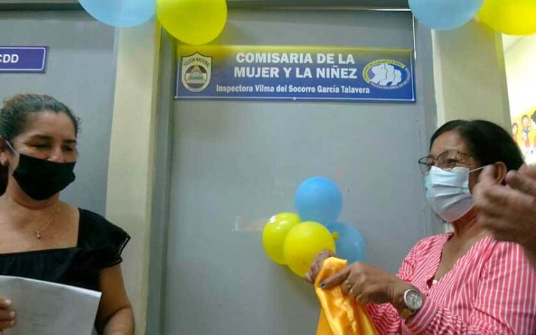 Reinauguraron Comisaría de la Mujer en Masaya
